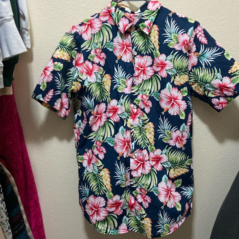 Floral Hawaiian Shirt